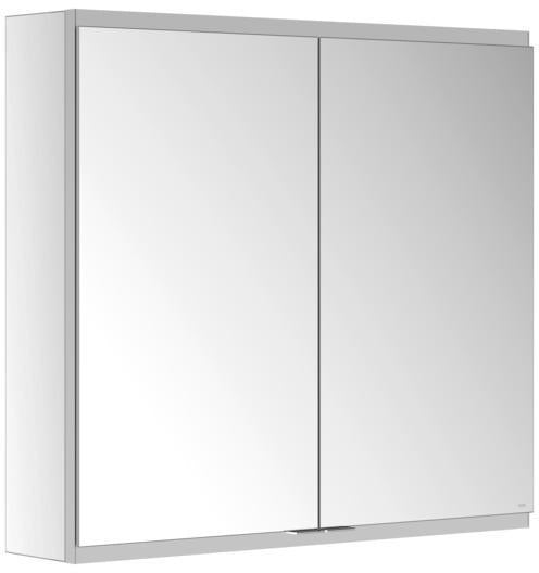 KEUCO Royal Modular 2.0 Spiegelschrank 600 mm, unbeleuchtet, Wandvorbau, silber-eloxiert