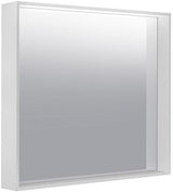 KEUCO Lichtspiegel Plan 07897 – LED-Spiegel mit Touch-Sensorik, 460 x 850 mm, silber-eloxiert