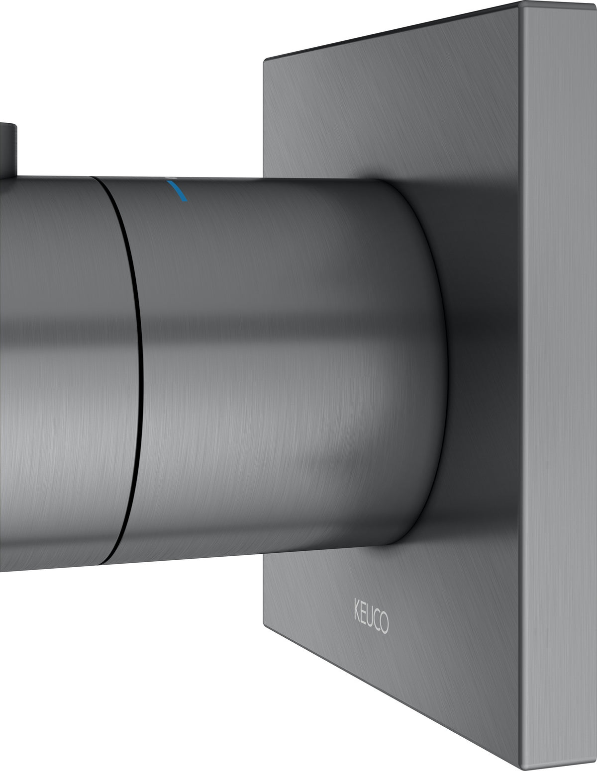 KEUCO IXMO Thermostatarmatur Unterputz rund verchromt – mit Sicherheitssperre bei 38 °C