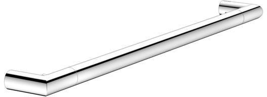 KEUCO REVA Badetuchhalter 600 mm verchromt mit integriertem Haken – Wandmontage