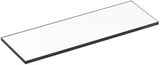 KEUCO Cristallin-Glasplatte Plan 14910, mattiert, ohne Grünkante, 220 x 100 mm