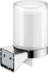KEUCO Aveno Lotionspender verchromt mit Halter und Pumpe – Wandmontage