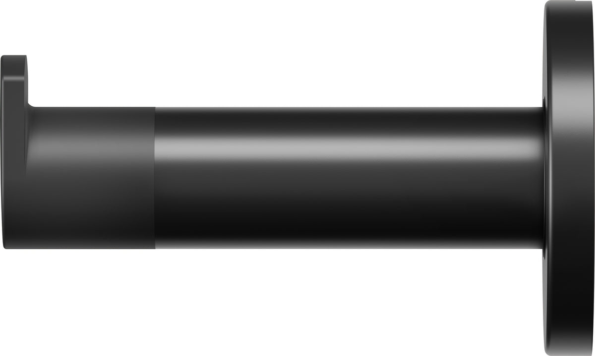 KEUCO Plan Handtuchhaken 91 mm verchromt mit Türpuffer – Einfachhaken zur Wandmontage