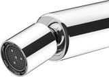 KEUCO IXMO Pure Einhebel-Bidetmischer mit Zugstangen-Ablaufgarnitur, verchromt, runde Rosette