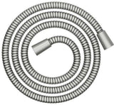KEUCO Brauseschlauch 1250 mm Bronze gebürstet – Metall, beidseitig konische Mutter, verdrehgesichert