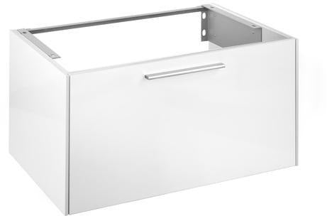 KEUCO Royal 60 Waschtischunterbau 700 mm weiß glanz – 1 Auszug, wandmontiert