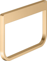 KEUCO Collection Moll Handtuchring 12721, verchromt, softcube-Design, Wandmontage