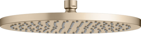 KEUCO Kopfbrause rund 250 mm Bronze gebürstet – Edle Duschkopf-Brause