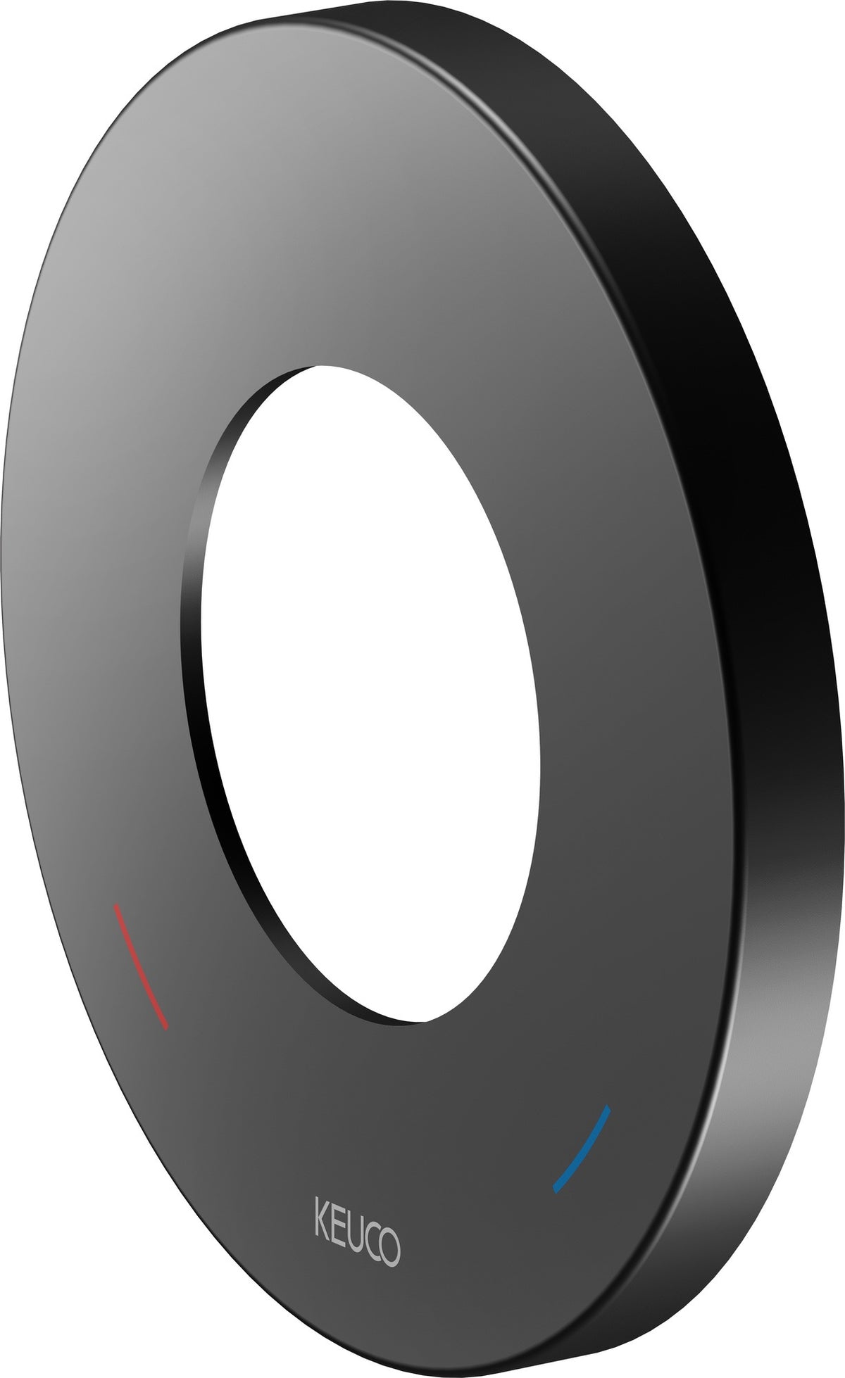 KEUCO IXMO Wandrosette EHM, rund, 105 mm, verchromt – Messing-Armaturenrosette