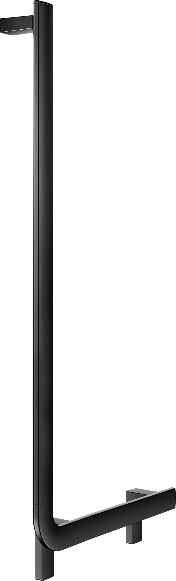 KEUCO AXESS Winkelgriff 90° rechts 520/1090 mm verchromt – Barrierefreier Halt für Bad und WC