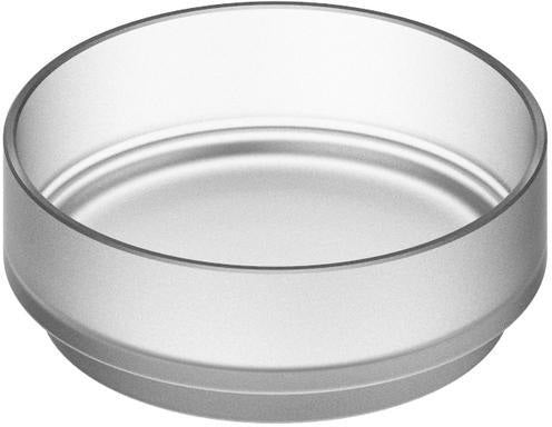 KEUCO Edition 400 Ablageschale aus Echtkristallglas, mattiert, für Wandmontage