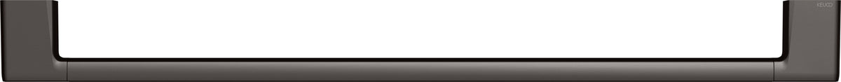 KEUCO Collection Moll Badetuchhalter 400 mm verchromt – Wandmontage, eckige Form, 1 Stange