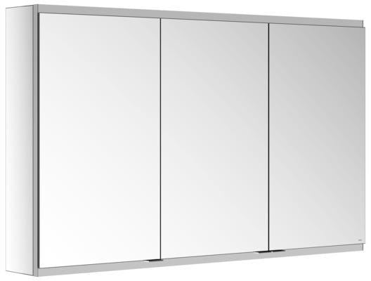 KEUCO Royal Modular 2.0 Spiegelschrank 900 mm, 3 Türen, 1 Steckdose, USB, silber-eloxiert