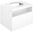 KEUCO STAGELINE Waschtischunterbau 650 mm mit Auszug, Hahnloch links, cashmere