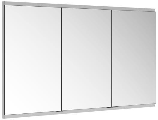 KEUCO Royal Modular 2.0 Spiegelschrank 900 mm, unbeleuchtet, Wandeinbau, 3 Türen, silber-eloxiert