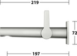 KEUCO Edition 11 Einhebel-Waschtischmischer UP Wandmontage verchromt