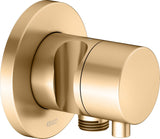 KEUCO IXMO Comfort Absperrventil Unterputz DN15 rund Messing gebürstet 59541