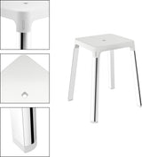 KEUCO AXESS Bad-Hocker 35082 – verchromt/weiß, stilvoll & funktional