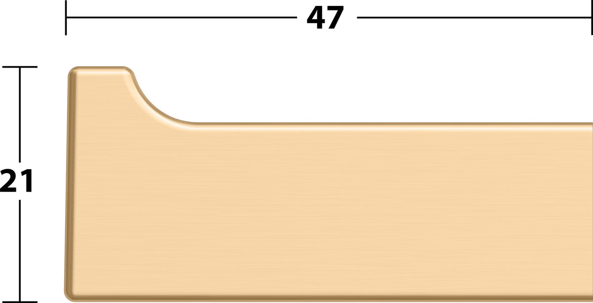 KEUCO Handtuchhaken Edition 11 11114 – Verchromter Einfachhaken, 47 mm, Wandmontage