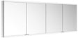 KEUCO Royal Modular 2.0 Spiegelschrank 2100 mm, beleuchtet, ohne Steckdose, silber-eloxiert
