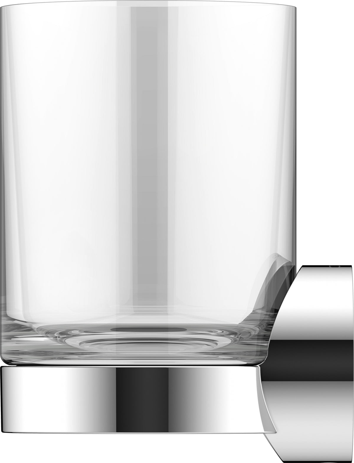 KEUCO REVA Glashalter 12850 mit Echtkristall-Glas – verchromt