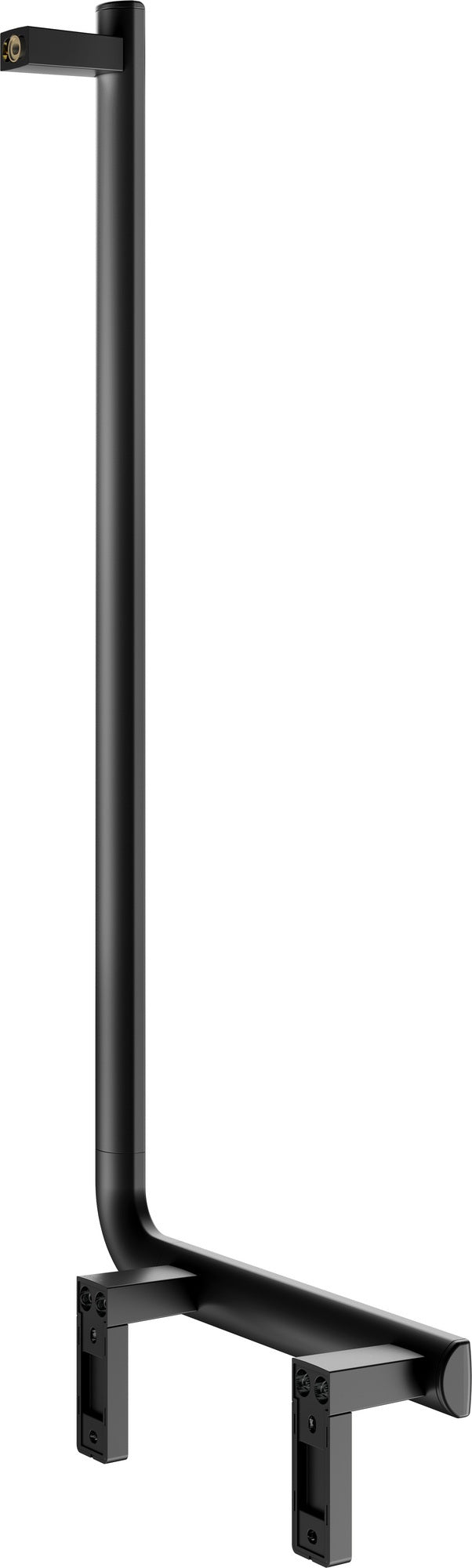 KEUCO AXESS Winkelgriff 90° rechts 400x800 mm silber-eloxiert – Barrierefreier Haltegriff