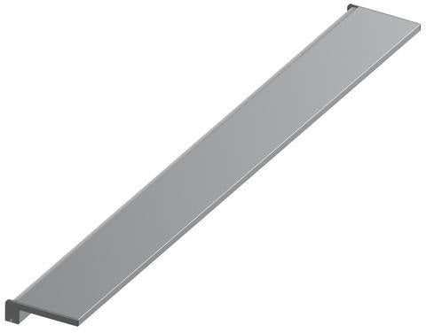 KEUCO Aufsatzleuchte Royal L1 13601, 432 x 43,8 x 147,5 mm, silber/chrom – Ersatz für Spiegelschränke