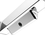 KEUCO Aveno Toilettenpapierhalter 14662, offene Form, verchromt – Wandmontage