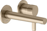 KEUCO Edition 400 Einhebel-Waschtischmischer Unterputz, Ausladung 197 mm, Bronze gebürstet