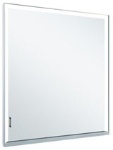 KEUCO Royal Lumos Spiegelschrank 650 mm, Wandeinbau, Anschlag rechts, silber-eloxiert