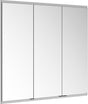 KEUCO Royal Modular 2.0 Spiegelschrank, 3 Türen, Wandeinbau, silber-eloxiert, 1050 mm