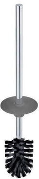 KEUCO Collection Moll WC-Bürste mit Griff und Deckel – verchromt/weiß