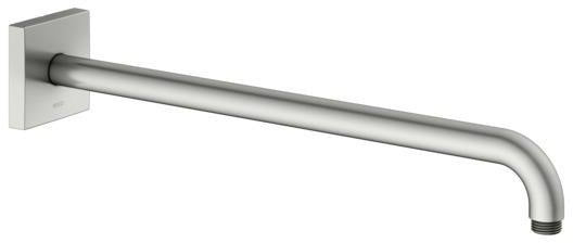 KEUCO Brausearm Edition 300, Wandanschluss, 300 mm, verchromt – Eckige Form, Metall