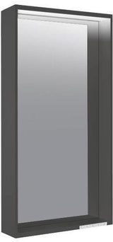 KEUCO X-Line Lichtspiegel 460x850mm anthrazit – LED, Touch-Sensor, A++