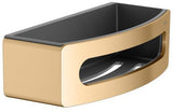 KEUCO ELEGANCE Duschkorb verchromt mit weißem Kunststoffeinsatz, Wandmontage