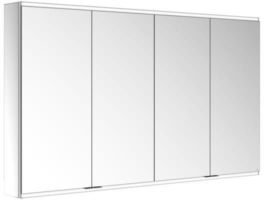 KEUCO Royal Modular 2.0 Spiegelschrank 1600 mm beleuchtet, 4 Türen, silber-eloxiert