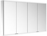 KEUCO Royal Modular 2.0 Spiegelschrank 1600 mm beleuchtet, 4 Türen, silber-eloxiert