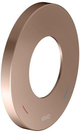 KEUCO IXMO Wandrosette EHM, rund, 105 mm, verchromt – Messing-Armaturenrosette