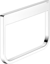 KEUCO Collection Moll Handtuchring 12721, verchromt, softcube-Design, Wandmontage