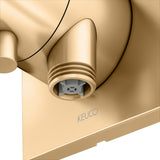 KEUCO IXMO Comfort 3-Wege Umstellventil rund Messing gebürstet