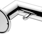 KEUCO REVA Badetuchhalter 600 mm verchromt mit integriertem Haken – Wandmontage
