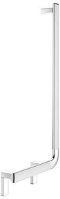 KEUCO AXESS Winkelgriff 90° rechts 400x800 mm silber-eloxiert – Barrierefreier Haltegriff