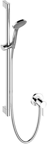 KEUCO IXMO SOLO Brause-Set 800 mm mit Einhebel-Brausemischer und Handbrause, verchromt