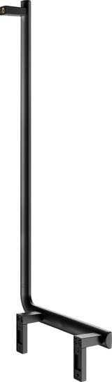 KEUCO AXESS Winkelgriff 90° rechts 520/1090 mm verchromt – Barrierefreier Halt für Bad und WC