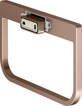 KEUCO Collection Moll Handtuchring 12721, verchromt, softcube-Design, Wandmontage