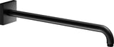 KEUCO Brausearm Edition 300, Wandanschluss, 300 mm, verchromt – Eckige Form, Metall