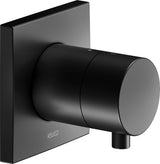 KEUCO IXMO Comfort 2-Wege Umstellventil Unterputz DN15 eckig schwarz matt