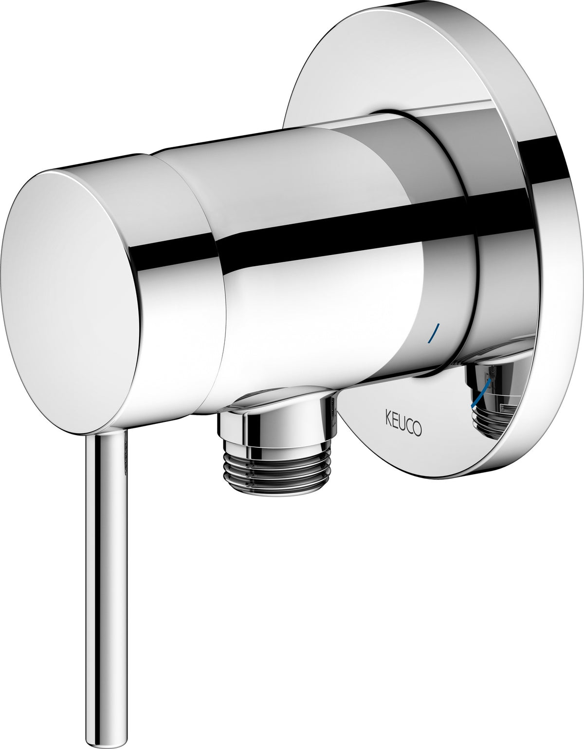 KEUCO IXMO_solo UP Wandanschlussbogen mit Schlauchanschluss DN15 – Unterputz-Funktionseinheit