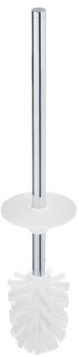 KEUCO Collection Moll WC-Bürste mit Griff und Deckel – verchromt/weiß