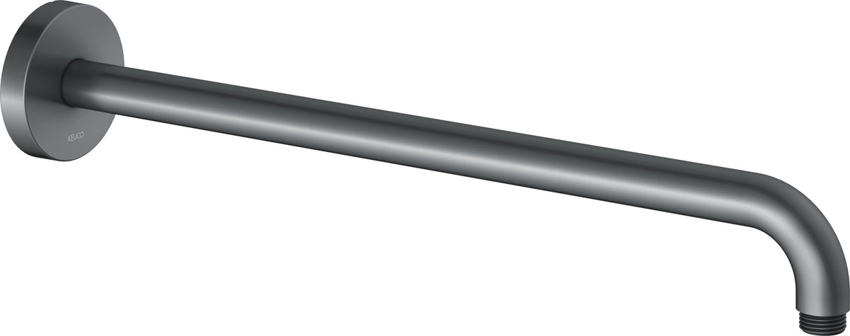 KEUCO Brausearm Elegance 51688, Wandanschluss, 300 mm, verchromt – Edles Design für Ihr Badezimmer